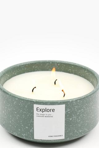 Lakeside Ceramic Candle, 396g