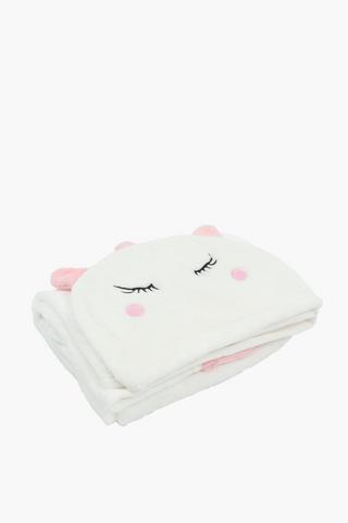 Hooded Unicorn Blanket