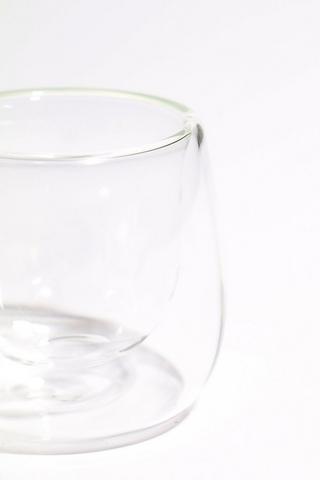 Double Wall Espresso Glass Mug