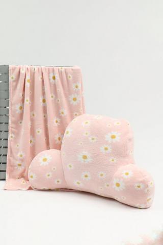 Cuddle Cushion And Blanket Combo Daisies