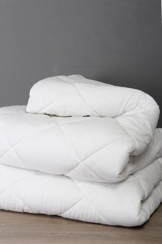 Premium Down Like Polycotton Quilted Mattress Protector