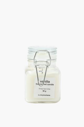 Vanilla Clamp Jar Candle, 90g