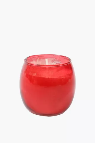 Fish Bowl Glass Candle, 5x6cm