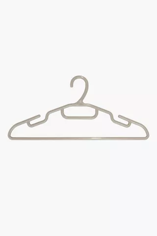Plastic Hangers 10 Pack
