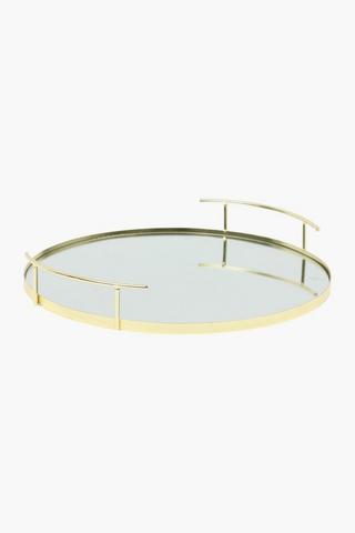 Classic Slim Mirror Tray, 35cm