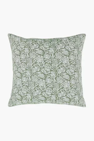 Jacquard Molopo Protea Scatter Cushion, 60x60cm