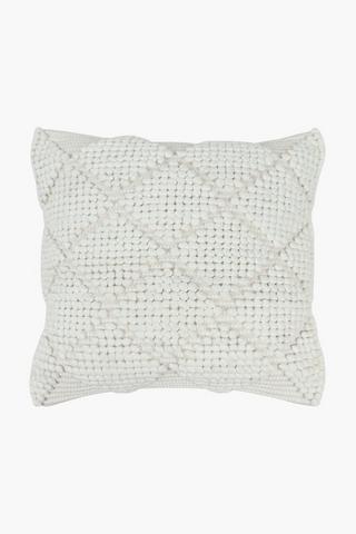 Textured Dallas Scatter Cushion, 60x60cm