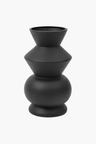 Stacked Ceramic Vase, 33x16cm