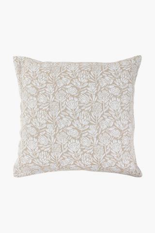 Jacquard Molopo Protea Scatter Cushion, 60x60cm