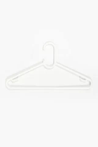 10 Pack Plastic Hangers