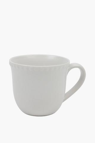 Lace Embossed Mug