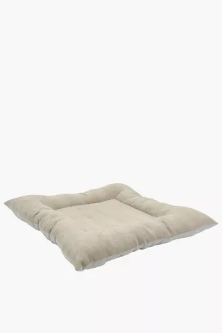 Square Weave Pet Bed, 85x85cm