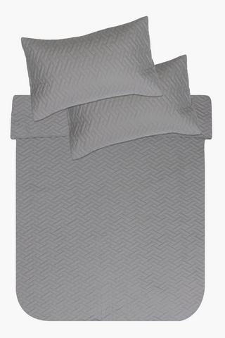 5 Piece Soft Touch Chevron Quilt