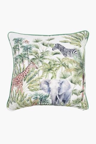 Printed Patio Kronberg Scatter Cushion, 60x60cm
