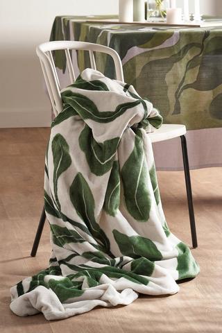 Colab Astrid Blumer Super Plush Blanket, 200x220cm