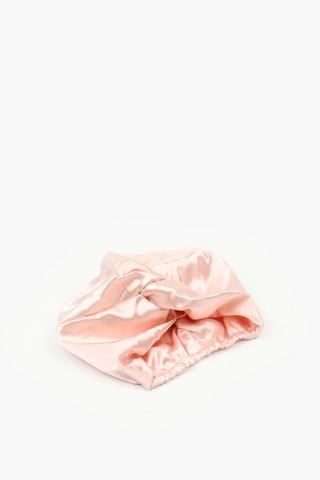 Turban Style Satin Bonnet