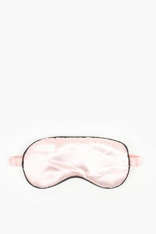 Border Satin Eye Mask