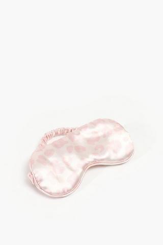 Printed Satin Eye Mask