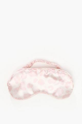 Printed Satin Eye Mask