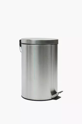 Stainless Steel Round Step Dustbin 12l