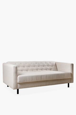 Leo Deep Button 3 Seater Sofa