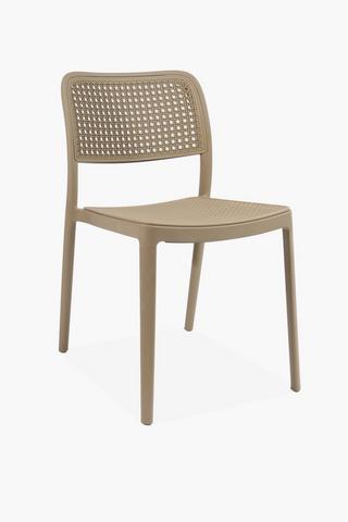 Plastic Weave Dining Chair