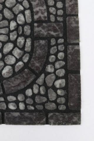 Polyester Pebble Door Mat, 45x75cm