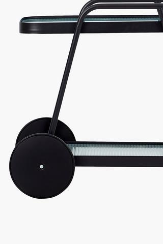 Metal And Glass Drinks Trolley
