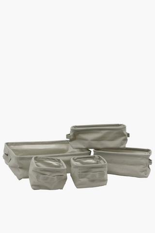 5 Piece Classic Storage Set