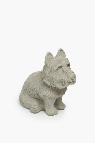 Doorstop Resin Dog