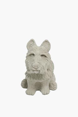 Doorstop Resin Dog