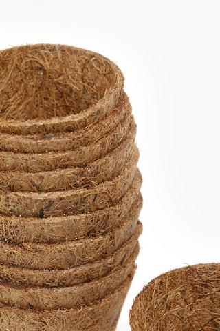 Good Roots Fibre Pots, 12 Pack