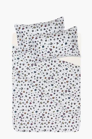 Soft Touch Aurora Jungle Reversible Duvet Cover Set