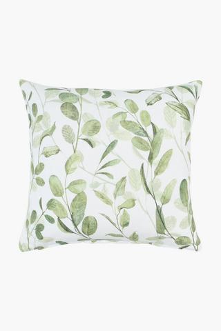 Printed Layla Leaf Scatter Cushion Cover, 50x50cm