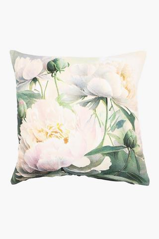 Printed Spring Floral Scatter Cushion Cover, 50x50cm