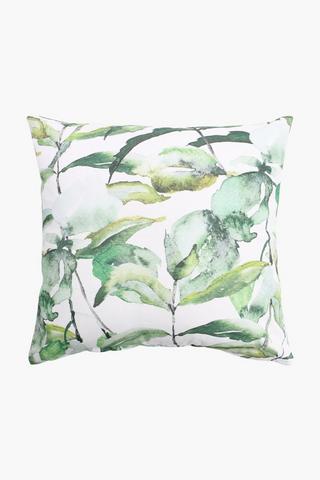 Printed Skylar Leaf Scatter Cushion Cover, 60x60cm