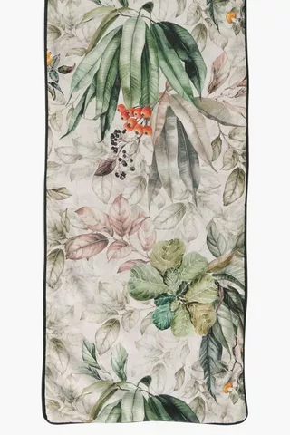 100% Cotton Floral Table Runner