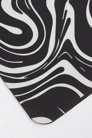 Non-slip Bamburg Abstract Rubber Mat, 50x80cm