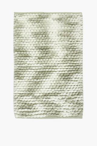 Cotton Textured Bobble Bath Mat