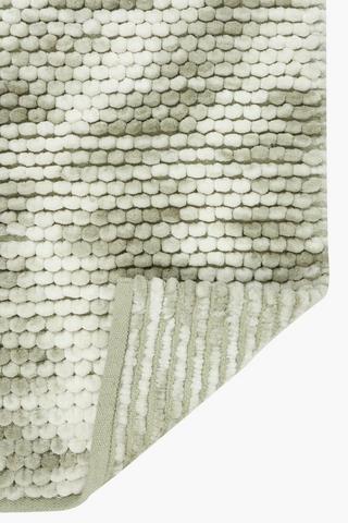 Cotton Textured Bobble Bath Mat