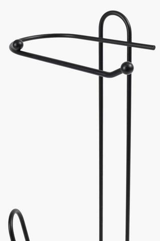 Everyday Wave Metal Toilet Roll Holder