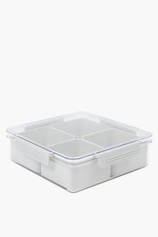 4 Divisional Plastic Storage Box