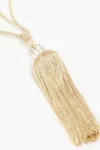 Knotted Tassel Curtain Tie Back