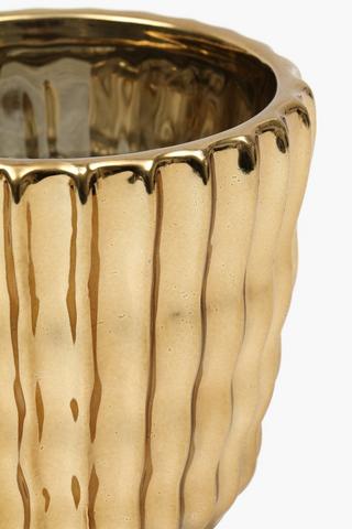 Jelly Groove Planter, 15cm