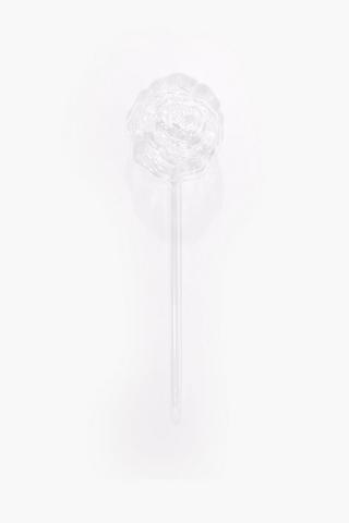 Glass Flower Watering Stem, 34cm