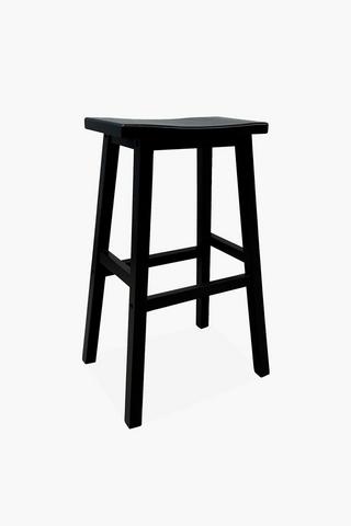 Curved Wooden Stool