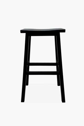 Curved Wooden Stool