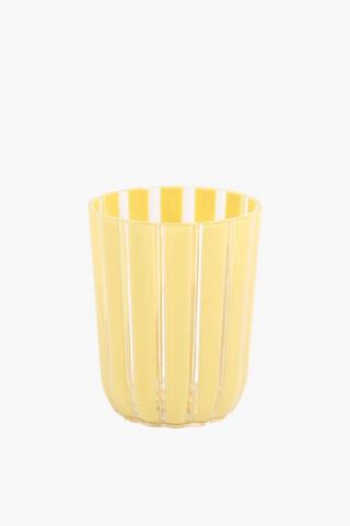Stripe Plastic Tumbler