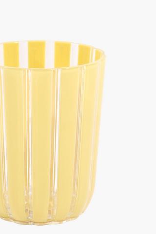 Stripe Plastic Tumbler