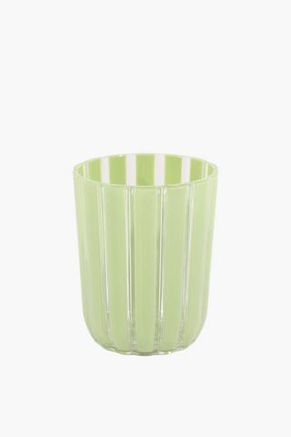 Stripe Plastic Tumbler